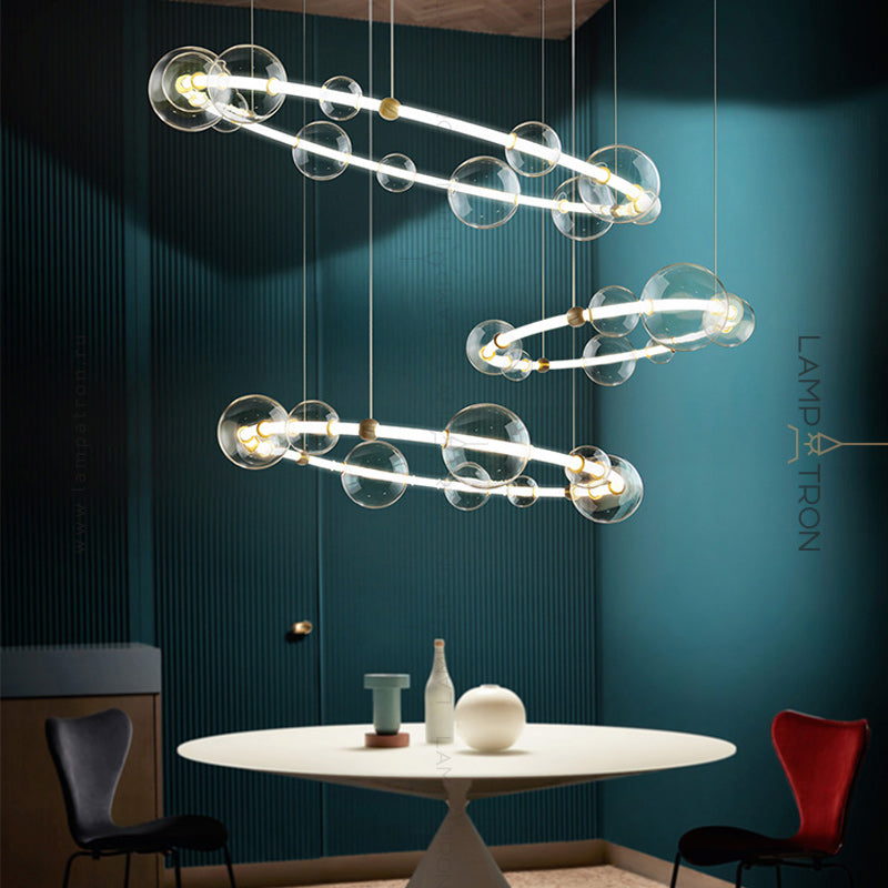 SESSA Ring Chandelier by Lampadom - ambient shot