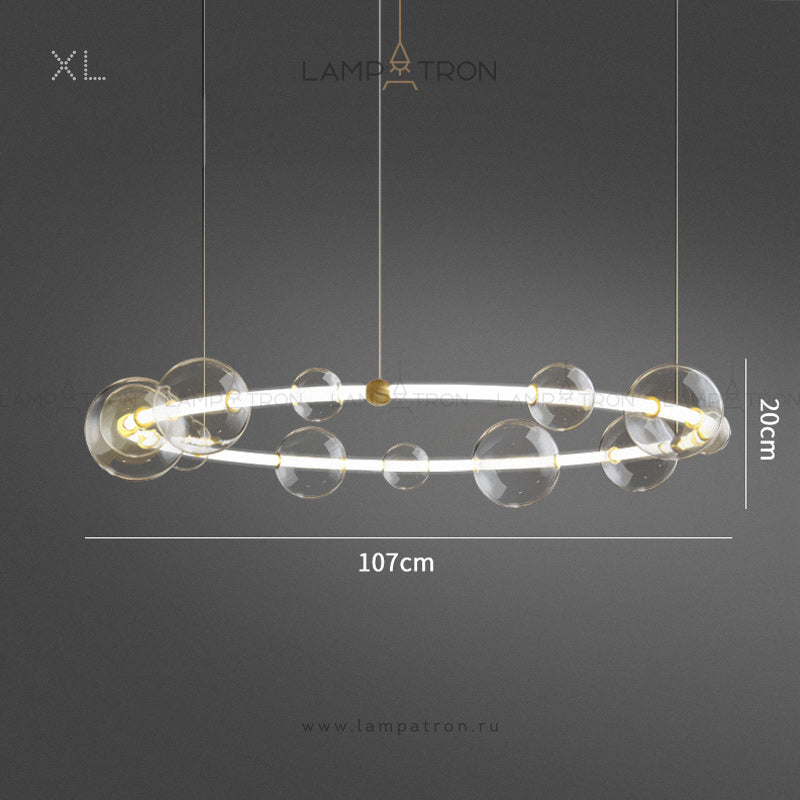 SESSA Ring Chandelier by Lampadom - ambient shot