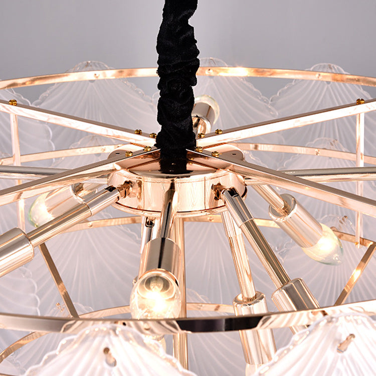 SHELLS Chandelier by Lampadom - detail view
