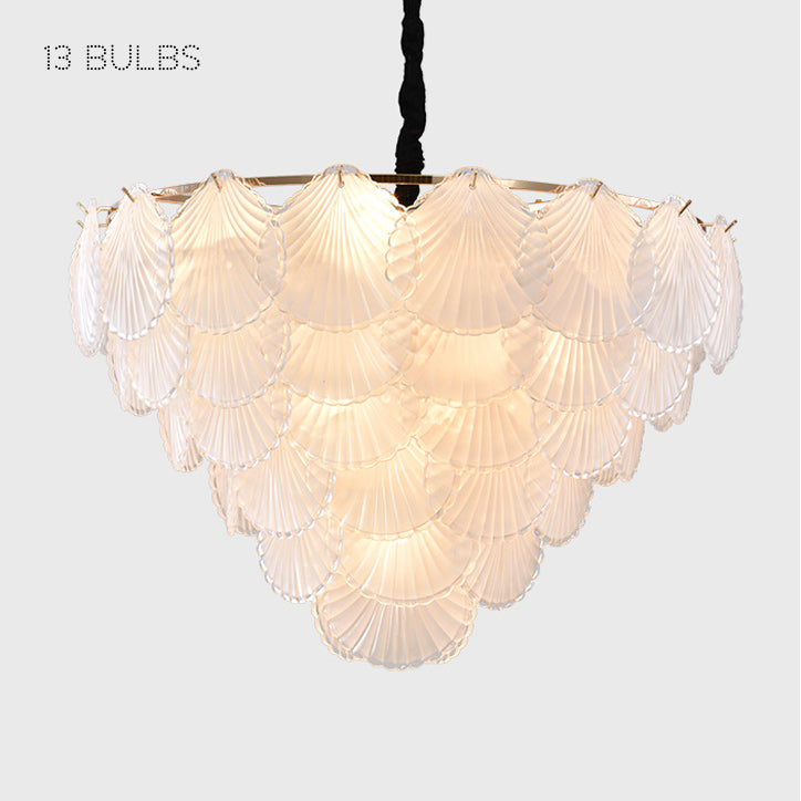 SHELLS Chandelier by Lampadom - top view