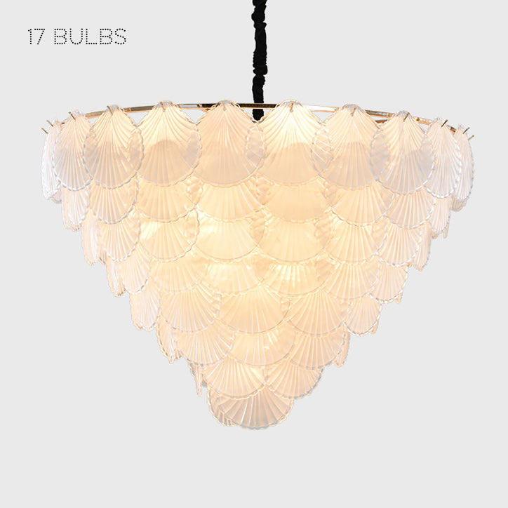 SHELLS Chandelier by Lampadom - angle view