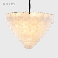 SHELLS Chandelier by Lampadom - angle view