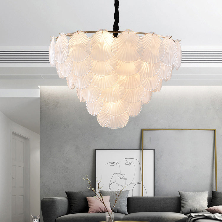 SHELLS Chandelier by Lampadom - close-up
