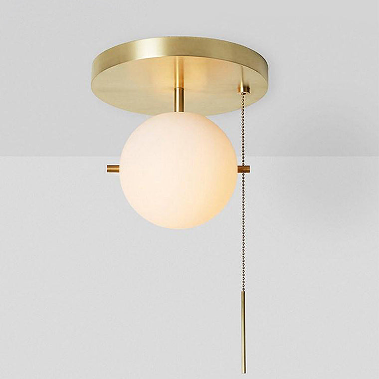 SIGNAL FLUSH MOUNT Ceiling Chandelier by Lampadom - close-up