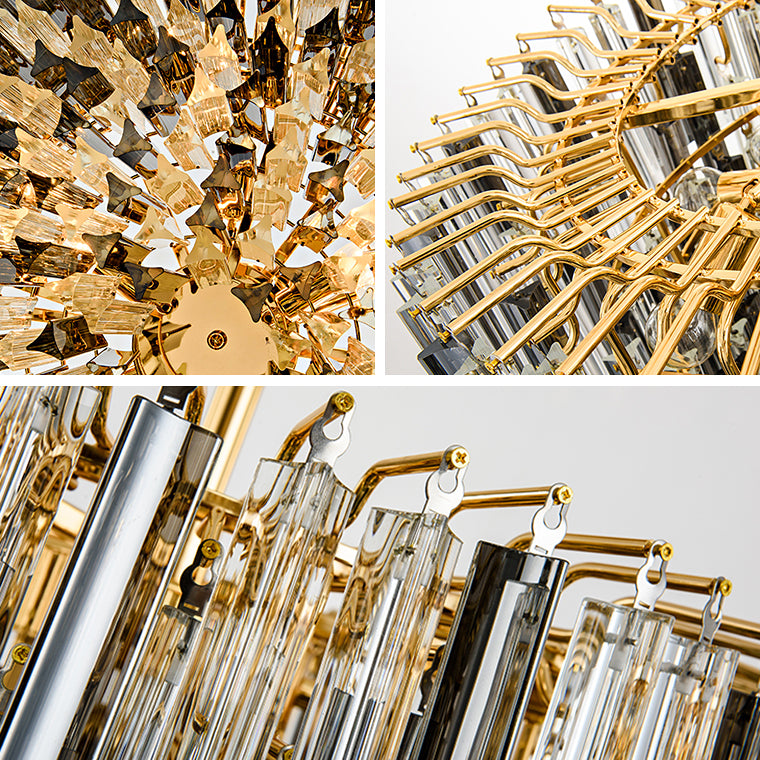SMOKY Chandelier by Lampadom - detail view