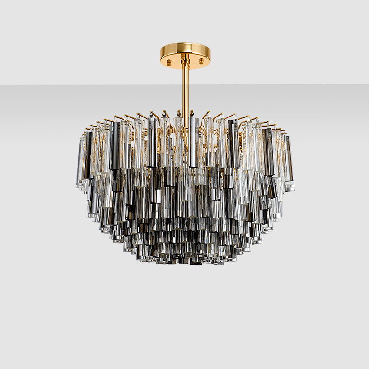 SMOKY Chandelier by Lampadom - scale reference