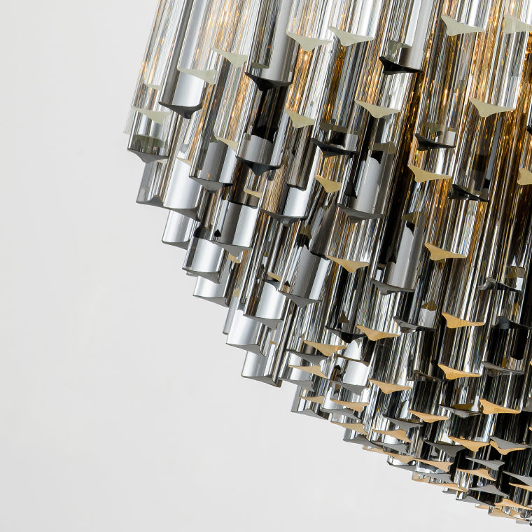 SMOKY Chandelier by Lampadom - close-up