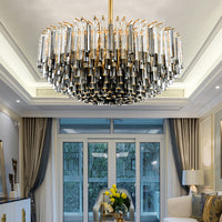 SMOKY Chandelier by Lampadom - ambient shot
