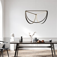 SOLANA Chandelier by Lampadom - side view