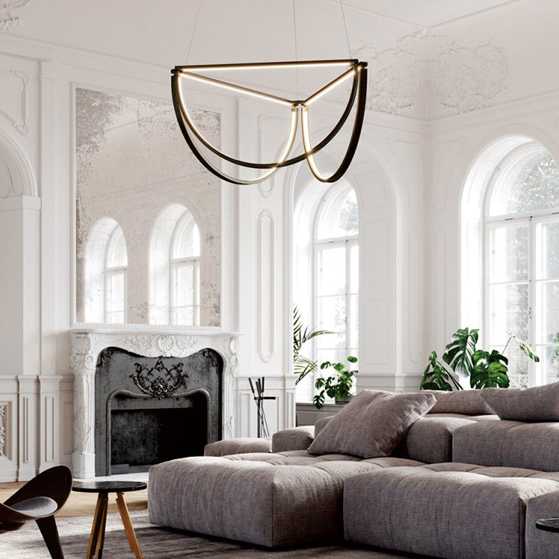 SOLANA Chandelier by Lampadom - side view