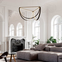 SOLANA Chandelier by Lampadom - side view