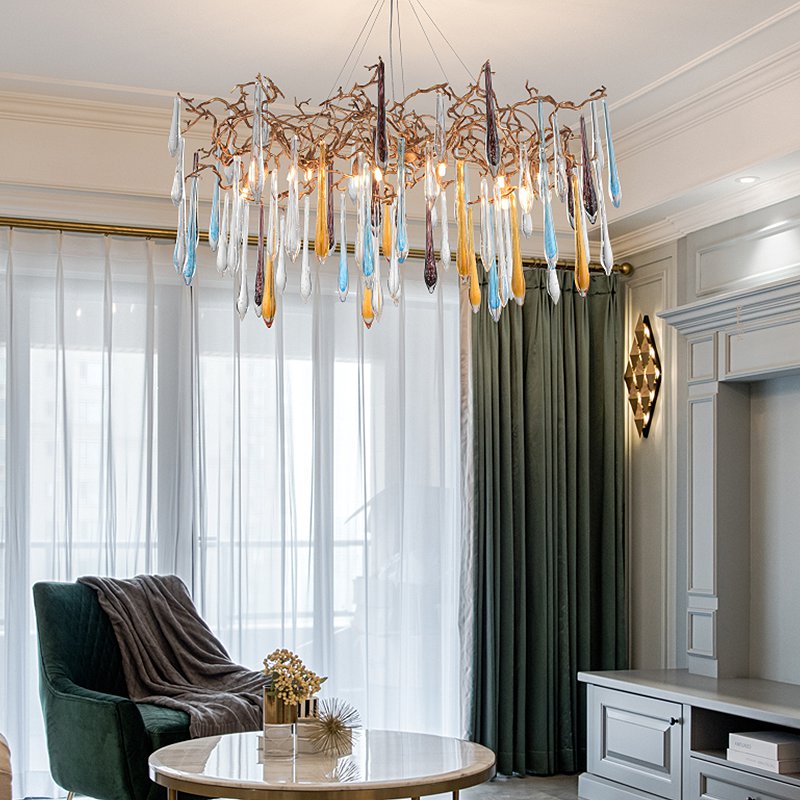SPRUCE Chandelier by Lampadom - close-up
