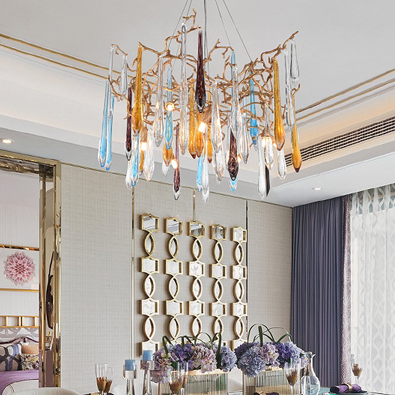 SPRUCE Chandelier by Lampadom - top view