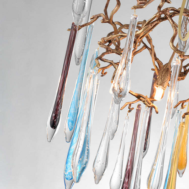 SPRUCE Chandelier by Lampadom - close-up