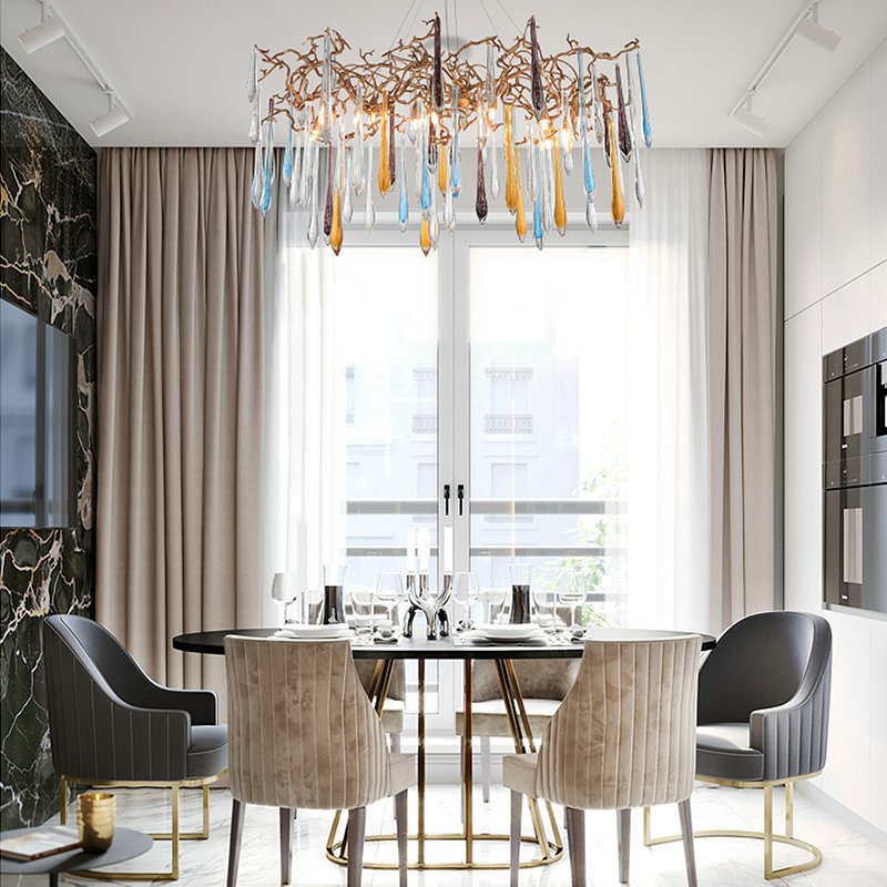 SPRUCE Chandelier by Lampadom - ambient shot