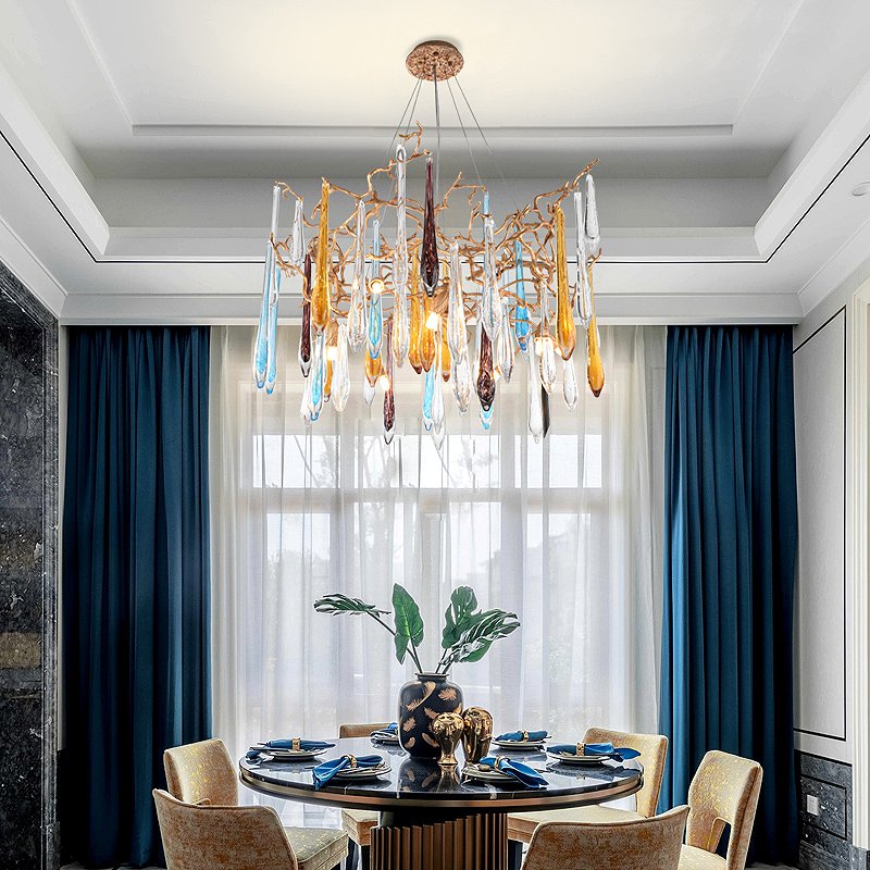 SPRUCE Chandelier by Lampadom - detail view