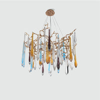 SPRUCE Chandelier by Lampadom - side view