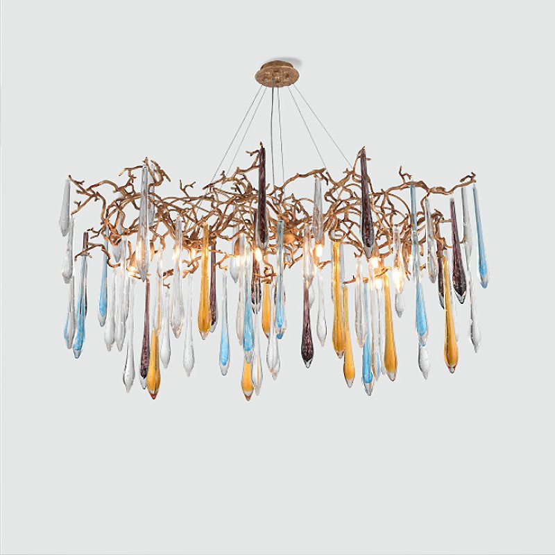 SPRUCE Chandelier by Lampadom - angle view