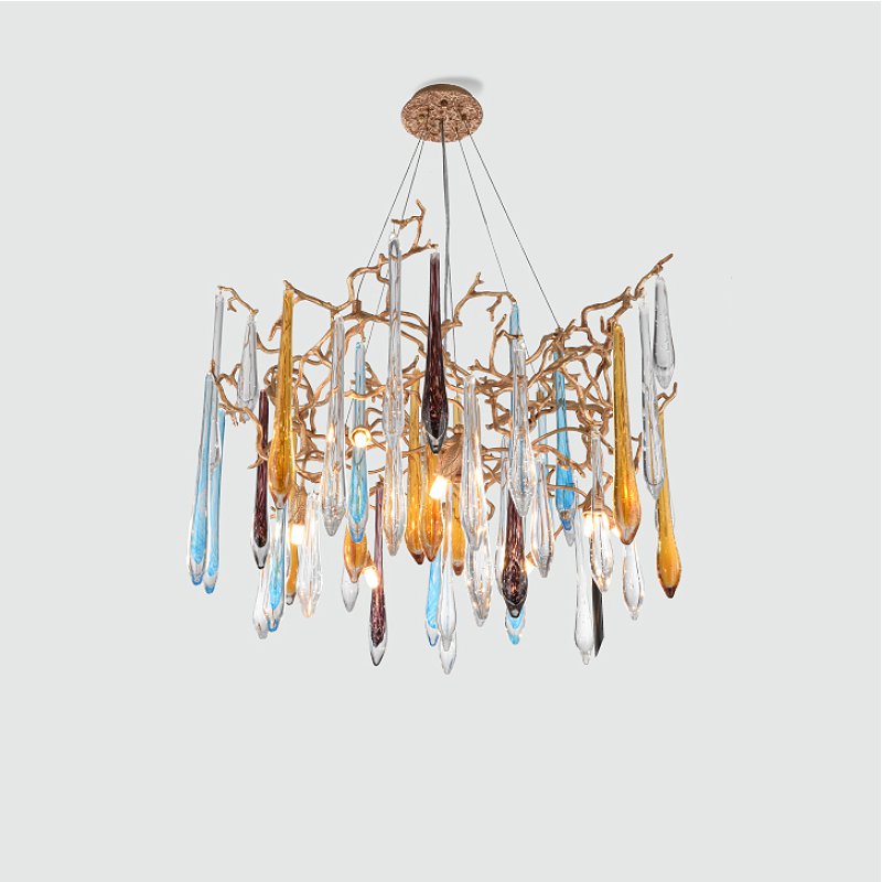 SPRUCE Chandelier by Lampadom - top view