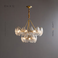 STEFANI Chandelier by Lampadom - angle view