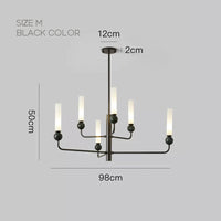 STENLY Chandelier by Lampadom - side view