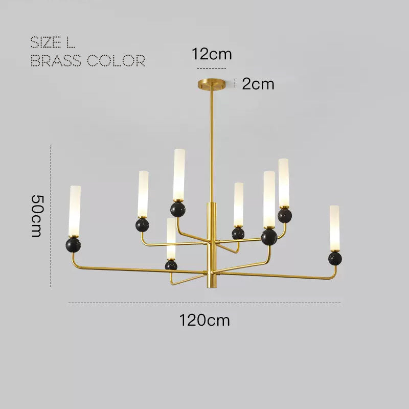 STENLY Chandelier by Lampadom - close-up