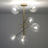 STOOLS Chandelier by Lampadom - close-up