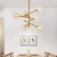 STOOLS Chandelier by Lampadom - close-up