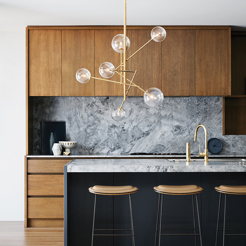STOOLS Chandelier by Lampadom - scale reference