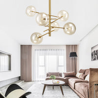 STOOLS Chandelier by Lampadom - ambient shot