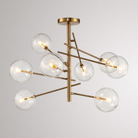 STOOLS Chandelier by Lampadom - top view