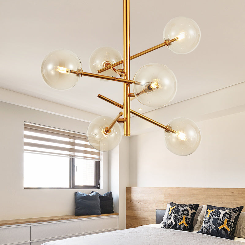 STOOLS Chandelier by Lampadom - top view