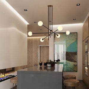 VECTOR Chandelier by Lampadom