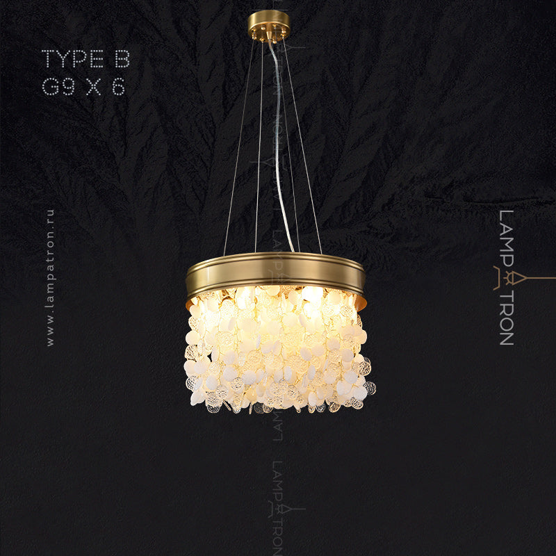 VERONA Chandelier by Lampadom - detail view