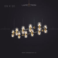 WENDEL Ring Chandelier by Lampadom - close-up