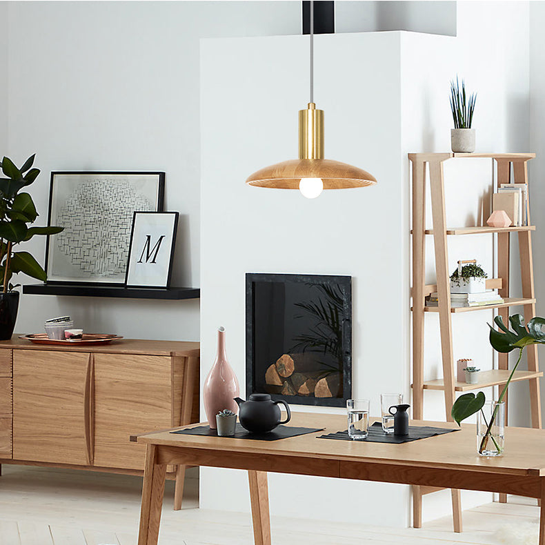 WOOD C Pendant by Lampadom - top view