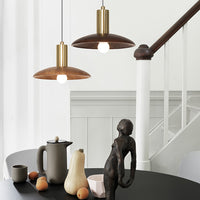 WOOD C Pendant by Lampadom - side view